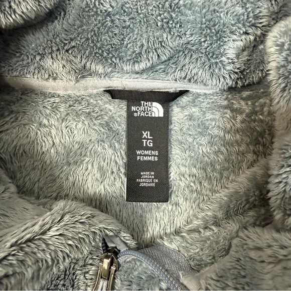 The North Face Osito Women's Gray Fleece Jacket Size XL - Picture 6 of 9